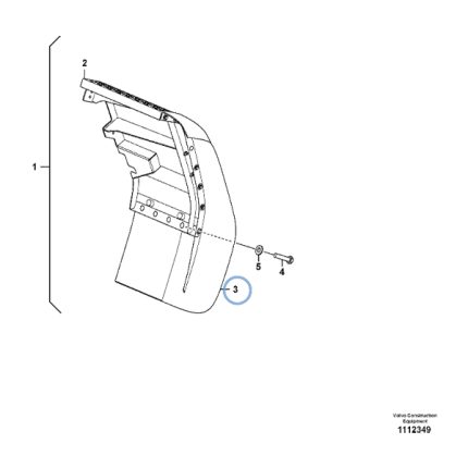 VMPG-72956 - VOE 11174776 - Mudguard widener | VMP Spares