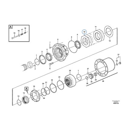 VMPG-81334 - VOE 14558958 - Disc brake | VMP Spares