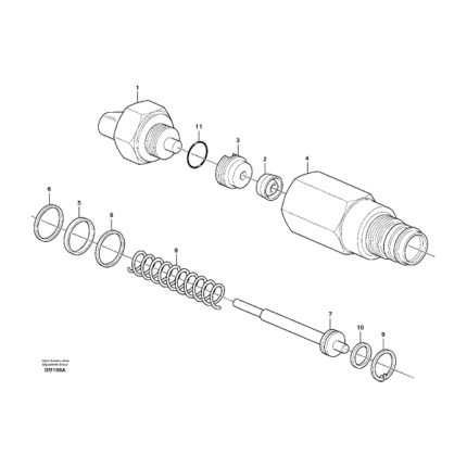 VMPG-97823 - VOE 11063881 - Pressure sensor | VMP Spares