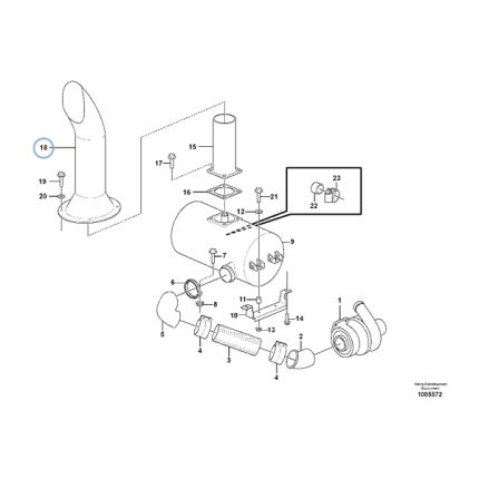 VMPG-98773 - VOE 11148403 - Ejector pipe | VMP Spares