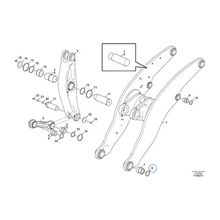 VMPG-133918 - VOE 11108603 - Scraper ring | VMP Spares