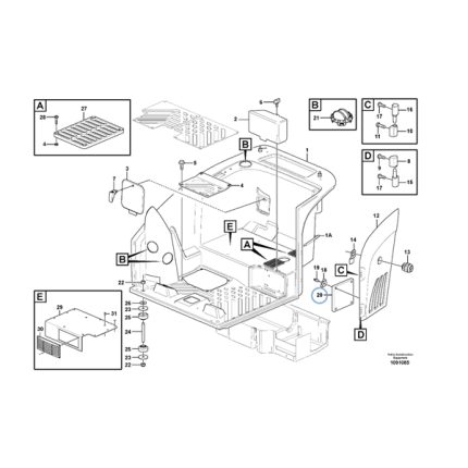 VMPG-126963 - VOE 15616703 - Air cleaner | VMP Spares