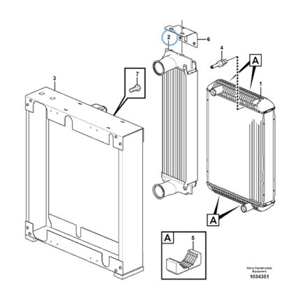 VMPG-200096 - VOE 11110648 - Charge air cooler | VMP Spares