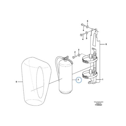 VMPG-193982 - VOE 15195723 - Fire extinguisher | VMP Spares