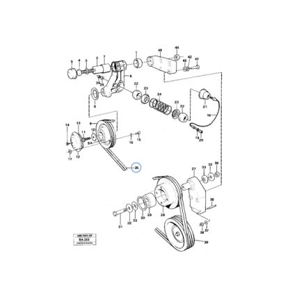 VMPG-192958 - VOE 978740 - V-belt | VMP Spares
