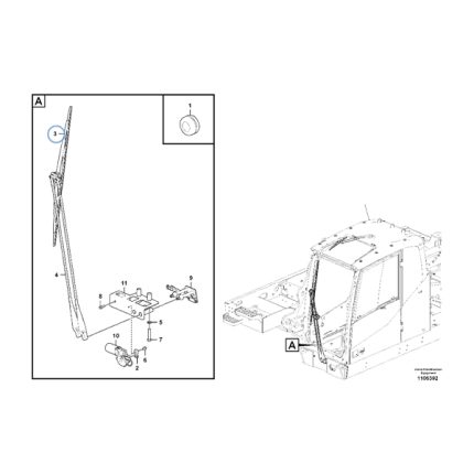 VMPG-208976 - VOE 14686786 - Wiper blade | VMP Spares