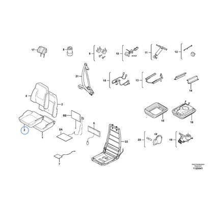 VMPG-217766 - VOE 17442929 - Seat cover | VMP Spares