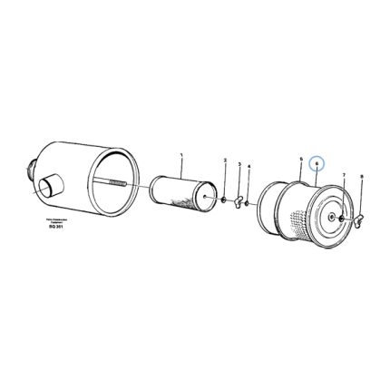 VMPG-228882 - VOE 11033950 - Filter cartridge | VMP Spares