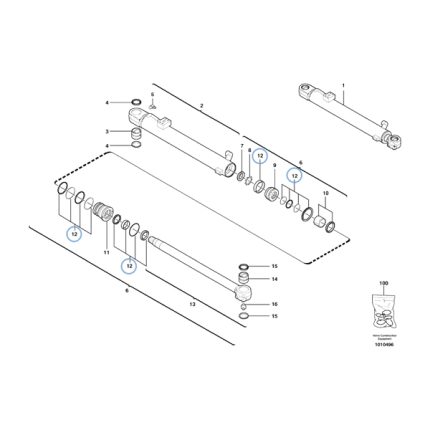 VMPG-233611 - VOE 11988358 - Sealing kit | VMP Spares