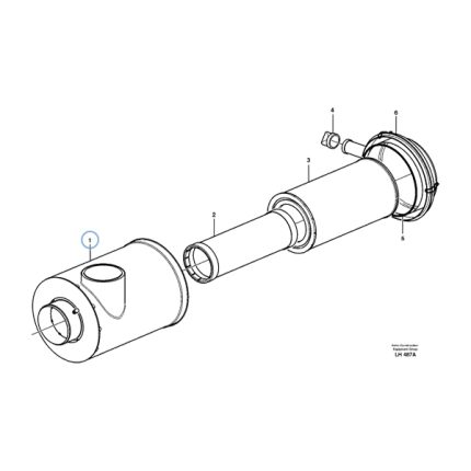 VMPG-257226 - VOE 14346120 - Air cleaner | VMP Spares