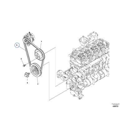 VMPG-271907 - VOE 17324104 - V-belt | VMP Spares
