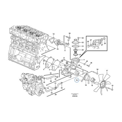 VMPG-275520 - VOE 11715322 - V-belt | VMP Spares