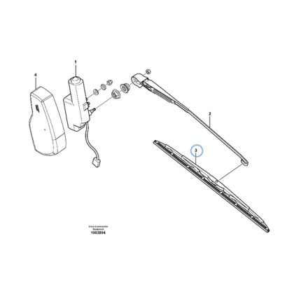 VMPG-301697 - VOE 15089407 - Wiper blade | VMP Spares