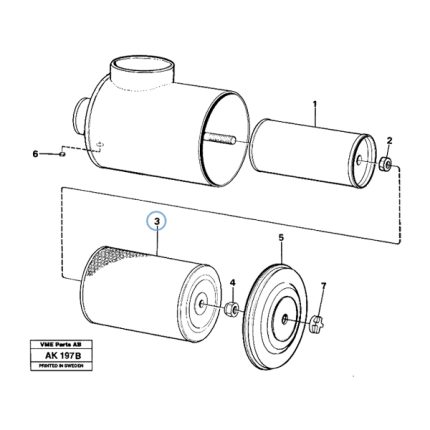 VMPG-12167 - E118L Air Filter | VMP Spares