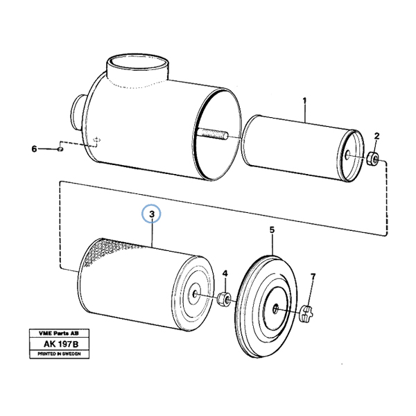 VMPG-12167 - E118L Air Filter | VMP Spares