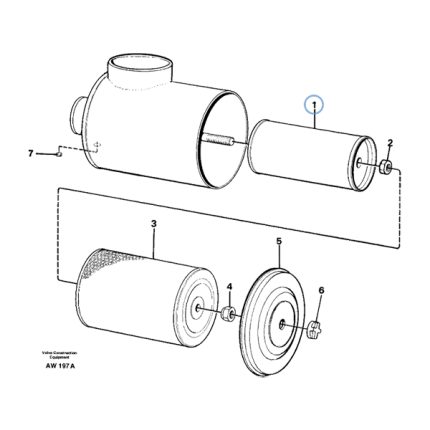 VMPG-12170 - E118LS Air Filter | VMP Spares