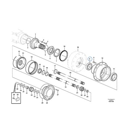 VMPG-309166 - VOE 17519390 - Bearing | VMP Spares