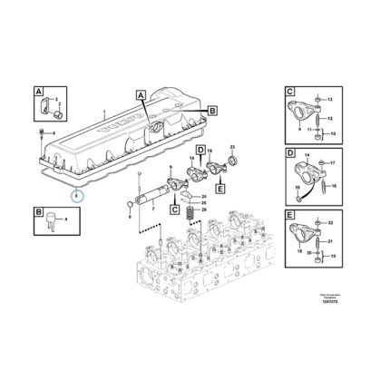 VMPG-25213 - 156.352 Gasket,Rocker Cover | VMP Spares