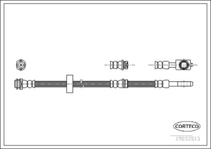 VMPG-2836 - 19033513 Hose,Brake | VMP Spares