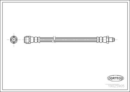 VMPG-2801 - 19025905 Hose,Brake | VMP Spares