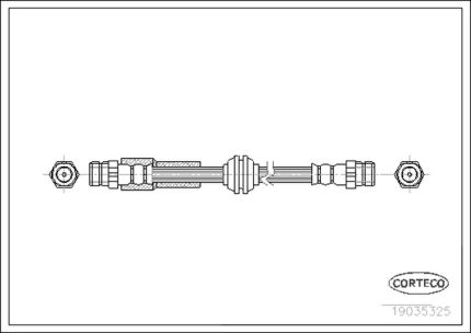 VMPG-2855 - 19035325 Hose,Brake | VMP Spares