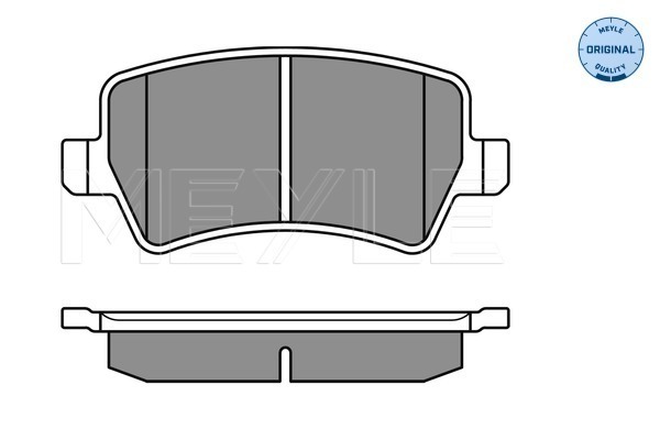 VMPG-15555 - 0252449617 Brake Pad | VMP Spares