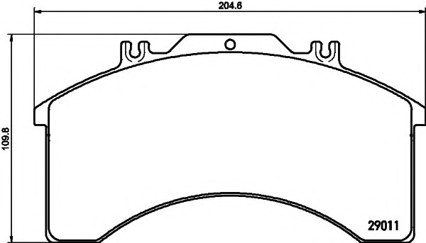 VMPG-19202 - 2901105 Brake Pad | VMP Spares