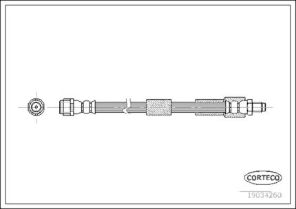 VMPG-2841 - 19034260 Hose,Brake | VMP Spares