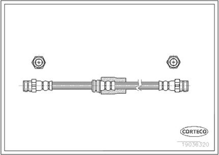 VMPG-2861 - 19036320 Hose,Brake | VMP Spares