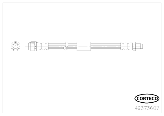 VMPG-38361 - 49373607 Hose,Brake | VMP Spares