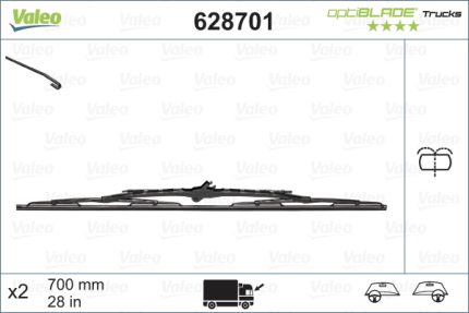 VMPG-97182 - 628701 Wiper Blade VALEO | VMP Spares