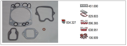 VMPG-6448 - 834.327 Gasket Set | VMP Spares