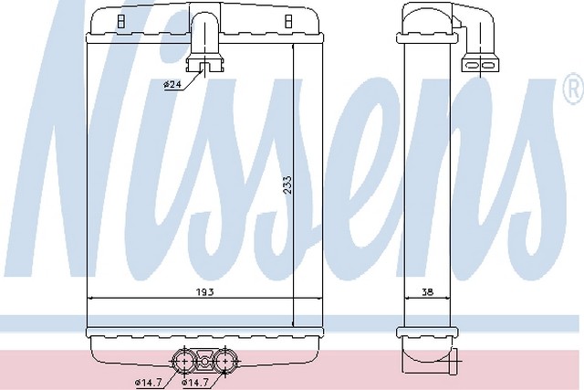 VMPG-17188 - 72013 Heater Radiator | VMP Spares