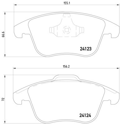 VMPG-19136 - 2412301 Brake Pad | VMP Spares