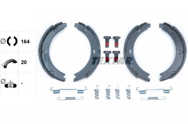 VMPG-19222 - 91032800 Brake Shoe Set,Parking | VMP Spares