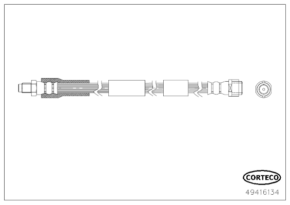 VMPG-51544 - 49416134 Hose,Brake | VMP Spares
