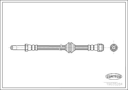 VMPG-2849 - 19035284 Hose,Brake | VMP Spares