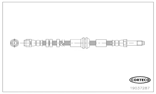 VMPG-35499 - 19037287 Hose,Brake | VMP Spares
