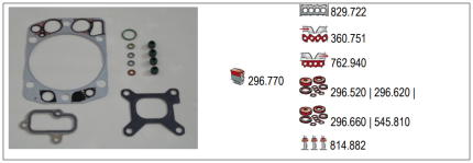 VMPG-5450 - 296.770 Gasket Set | VMP Spares
