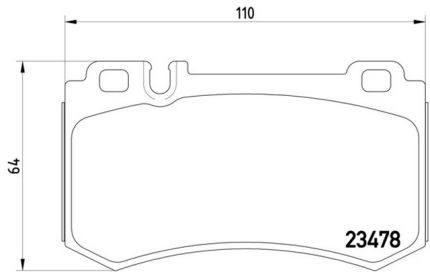 VMPG-19085 - 2347801 Brake Pad | VMP Spares