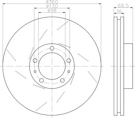 VMPG-38421 - 387437 Gas Spring,Bonnet | VMP Spares