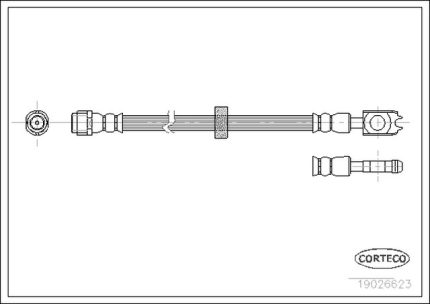 VMPG-2803 - 19026623 Hose,Brake | VMP Spares