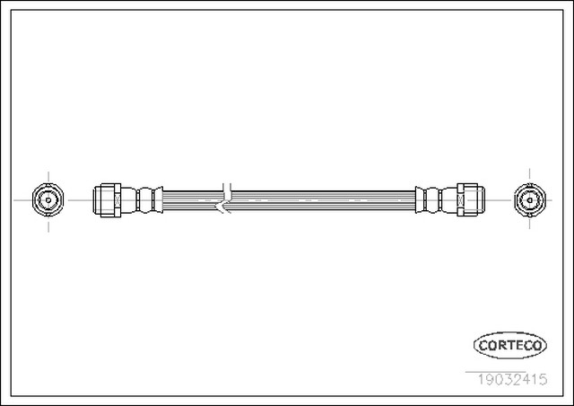 VMPG-2831 - 19032415 Hose,Brake | VMP Spares