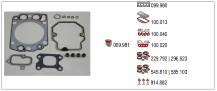 VMPG-4966 - 009.981 Gasket Set | VMP Spares