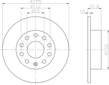 VMPG-21929 - 92120903 Brake Disc | VMP Spares