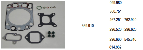 VMPG-46723 - 369.910 Gasket Set | VMP Spares