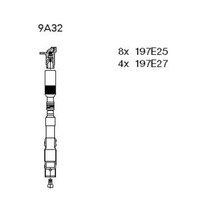 VMPG-2120 - 9A32 Ignition Cable Kit | VMP Spares