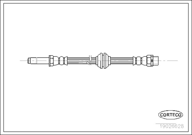 VMPG-2804 - 19026628 Hose,Brake | VMP Spares