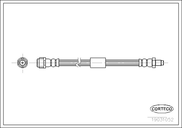 VMPG-2817 - 19031052 Hose,Brake | VMP Spares