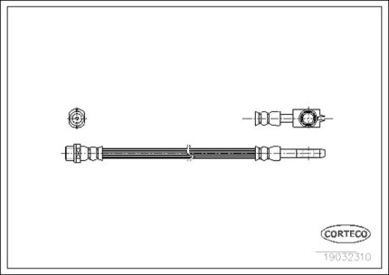 VMPG-2827 - 19032310 Hose,Brake | VMP Spares